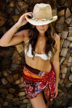 Ibiza Cowboy Hat -Shoreline Trendy IBIZA Hat Natural Lifestyle1