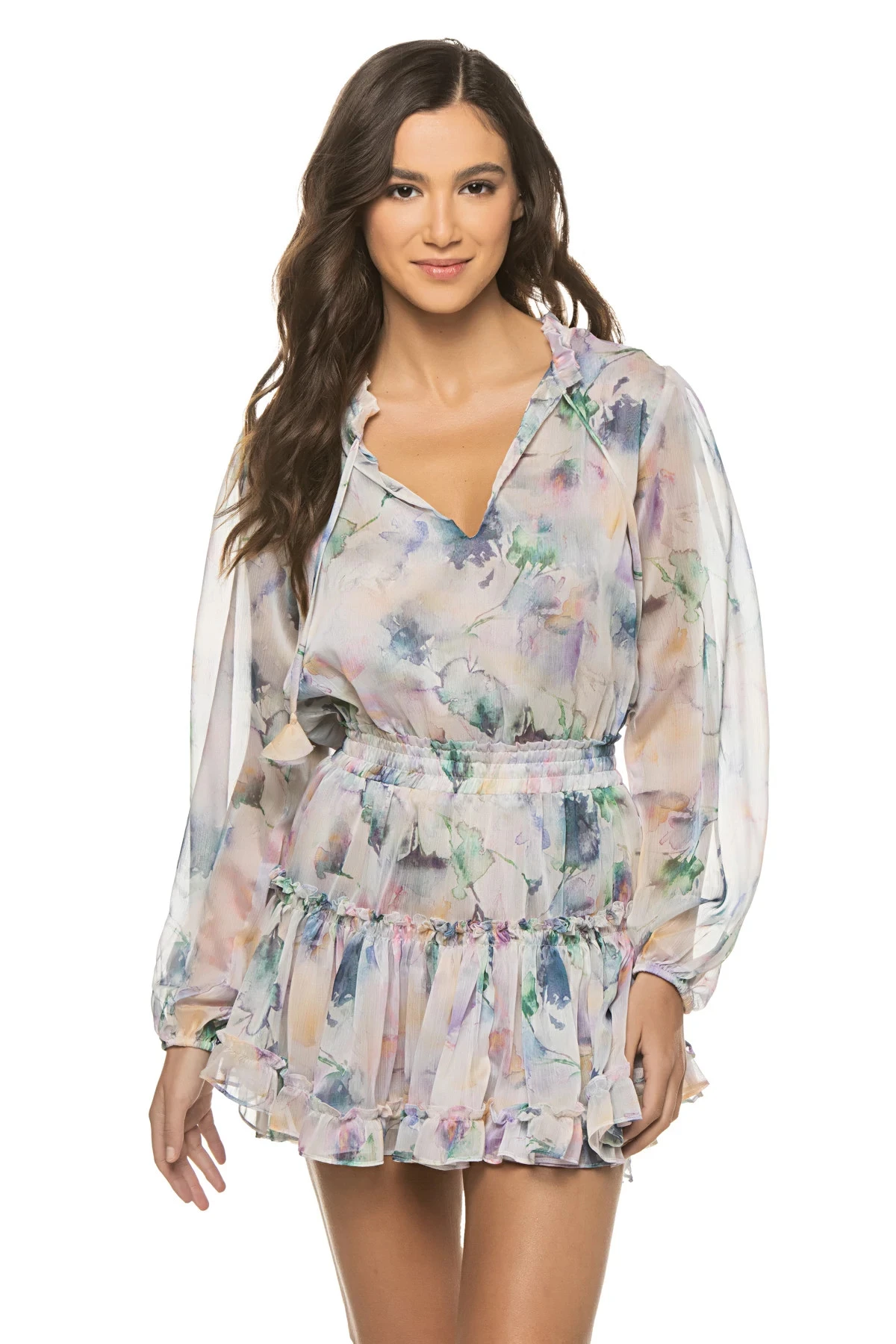 Lorena Long Sleeve Mini Dress 3 Lorena Long Sleeve Mini Dress