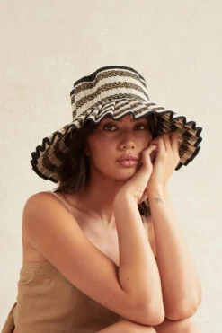 Island Capri Sun Hat 8 Island Capri Sun Hat -Shoreline Trendy ISLAND CAPRI Hat Kaimu Lifestyle