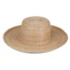Island Palma Boater Hat -Shoreline Trendy ISPLMBOA Hat Natural Front