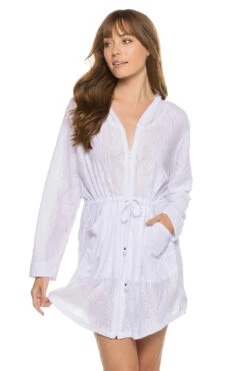 Long Sleeve Hooded Tunic