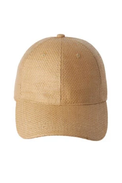 Woven Straw Baseball Cap