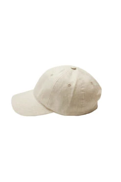 Spencer Baseball Cap -Shoreline Trendy JA1112 Hat Cream Side