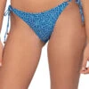 Venice Tie Side Brazilian Bikini Bottom 1 Venice Tie Side Brazilian Bikini Bottom -Shoreline Trendy L560BSHELO Bikini Bottom Shellona Front