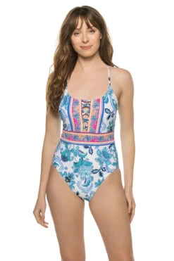 Santorini Sun One Piece Swimsuit