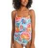 Breezy Beauty Shirred One Piece Swimsuit
