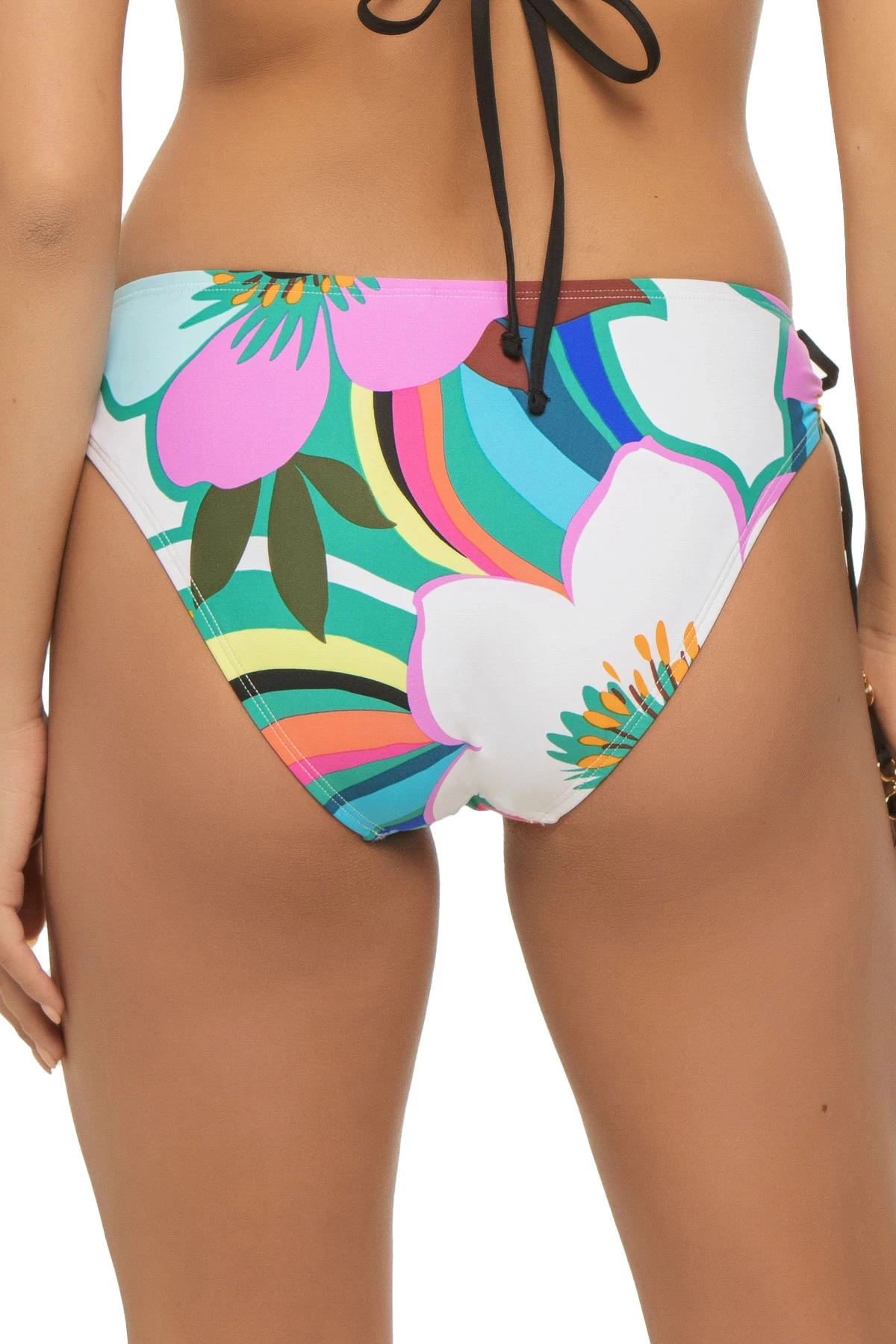 Sun Catcher Loop Tie Side Hipster Bikini Bottom 4 Sun Catcher Loop Tie Side Hipster Bikini Bottom - Image 2