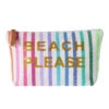 Beach Please Pouch -Shoreline Trendy LBD MULTI MU Bags Front 102917