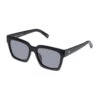 Le Specs Weekend Riot Oversized Square Sunglasses -Shoreline Trendy LES BLACK MTBL Sunglasses Side 102633