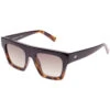 Le Specs Subdimension Square Sunglasses -Shoreline Trendy LSP1702092 Sunglasses Black Tort Front