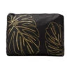 Lanai Medium Pouch -Shoreline Trendy MID26906 0206 Bag Gold Black Front