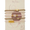 Mini Stacks Hair Tie Bracelets -Shoreline Trendy MINISTACK SLP Bracelet Multi Front