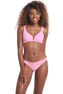 Maaji Victory V-Front Reversible Bralette Bikini Top