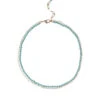Turquoise Beaded Necklace -Shoreline Trendy N09463TQG1 Necklace Turquoise Front