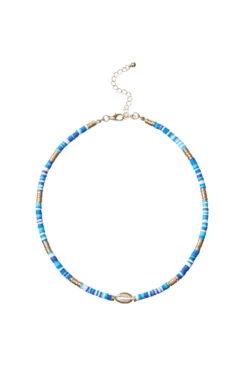 Puka Shell Disc Necklace