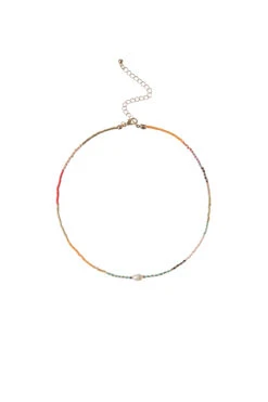 Beaded Pearl Necklace