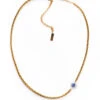 Pearl Evil Eye Necklace 1 Pearl Evil Eye Necklace -Shoreline Trendy N98 Necklace Gold Front1