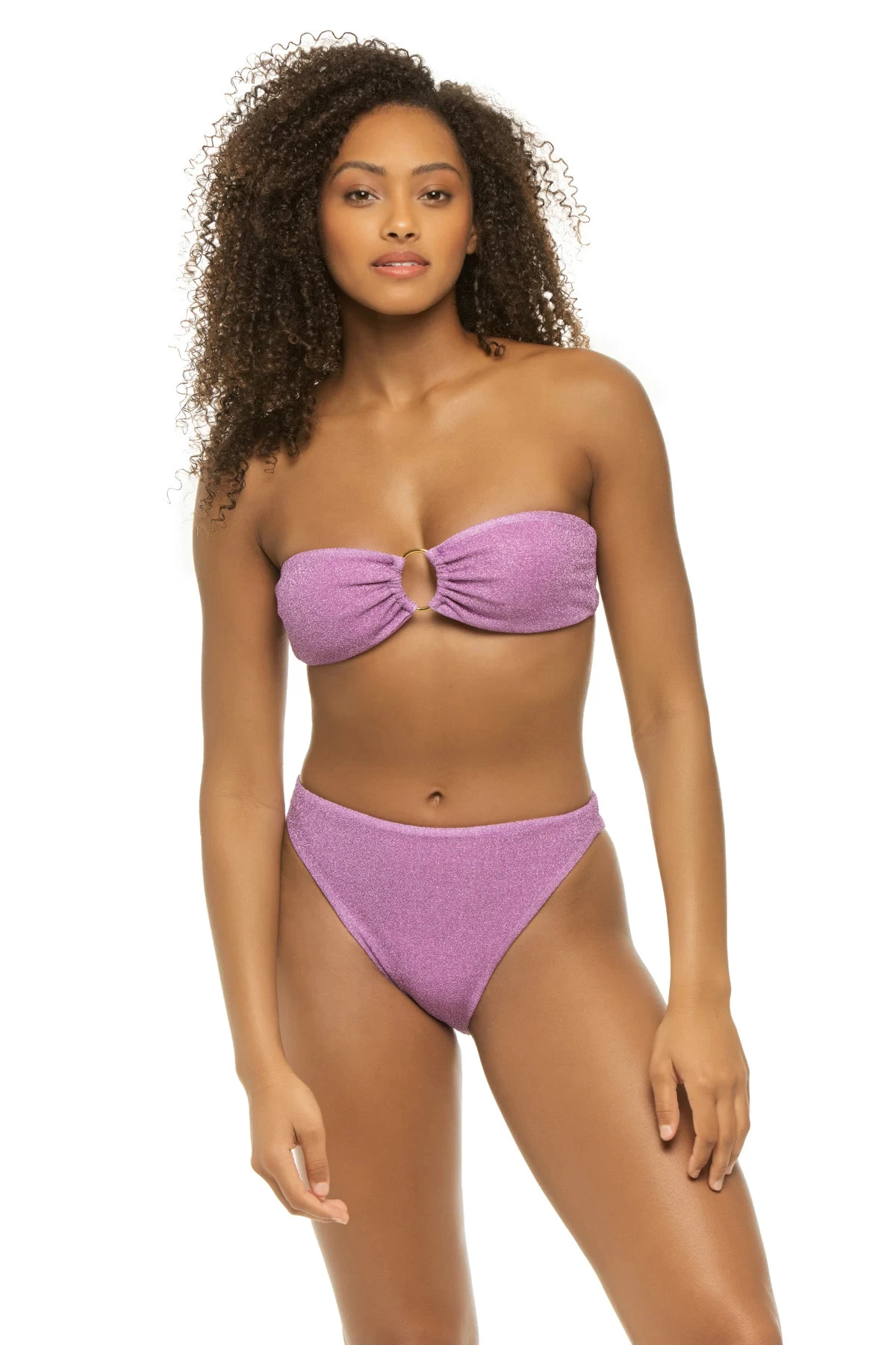 Nala Metallic Bandeau Bikini Top 3 Nala Metallic Bandeau Bikini Top