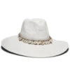 Barbados Puka Shell Trim Sun Hat