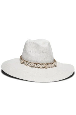 Barbados Puka Shell Trim Sun Hat