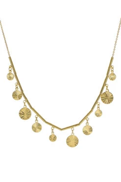 Gold Charm Necklace