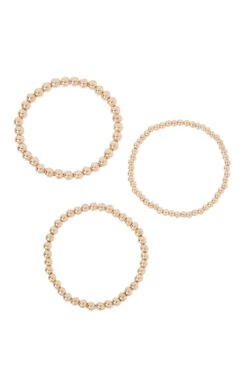 Nova Gold Bracelets (Set Of 3)