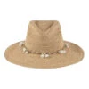 Odele Panama Hat -Shoreline Trendy ODELE Hat Natural White Front