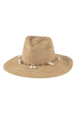 Odele Panama Hat -Shoreline Trendy ODELE Hat Natural White Side