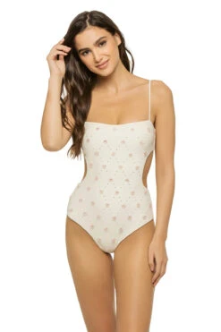 Oksana Cutout One Piece Swimsuit