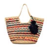 Tassel Raffia Tote
