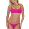 Athena Bralette Bikini Top -Shoreline Trendy PIL 023H Bikini Top Pink Lady Front