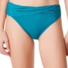 Sarong Twisted Banded Hipster Bikini Bottom -Shoreline Trendy RBKK00511 Bikini Bottom Deep Water Front