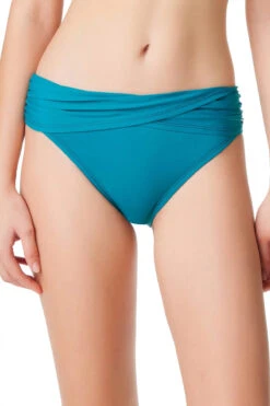 Sarong Twisted Banded Hipster Bikini Bottom