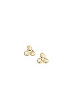 Trio Diamond Studs