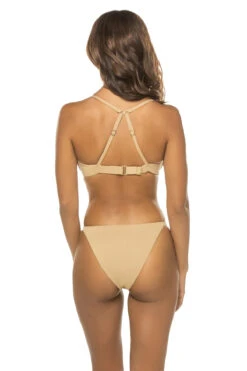 Ryan Shimmer Underwire Bikini Top -Shoreline Trendy RYAN SH Bikini Top Champagne Back1