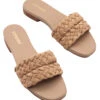Papagayo Slide -Shoreline Trendy S00117R Shoe Camel Front