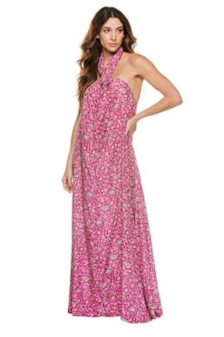 Astrid Halter Maxi Dress