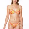 Sanctuary Floral Underwire Bikini Top 1 Sanctuary Floral Underwire Bikini Top -Shoreline Trendy SAFC22308 Bikini Top Mango Front