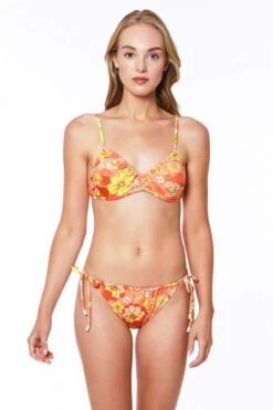 Sanctuary Floral Underwire Bikini Top