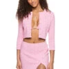 Sasha Jacket -Shoreline Trendy SASHA JACKET Apparel Top Bubblegum Front