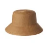 Soft Paperbraid Bucket Hat -Shoreline Trendy SDHS23003 Hat Gold Front