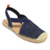 Seafarer Denim Water-Friendly Espadrilles -Shoreline Trendy SEAFARER D Shoe Dark Denim Front