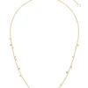 Sequins Necklace -Shoreline Trendy SEQUINS Necklace Blanc Front