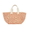 Siesta Key Tote -Shoreline Trendy SIESTA KEY Bag Natural Linda Front