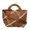 Woven Rope Mini Tote -Shoreline Trendy SN0140R Bag Cocoa Front