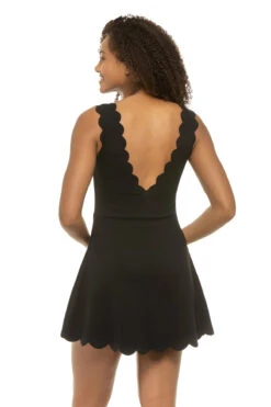 Marysia Venus Mini Dress -Shoreline Trendy SP002 Apparel Dress Black Back