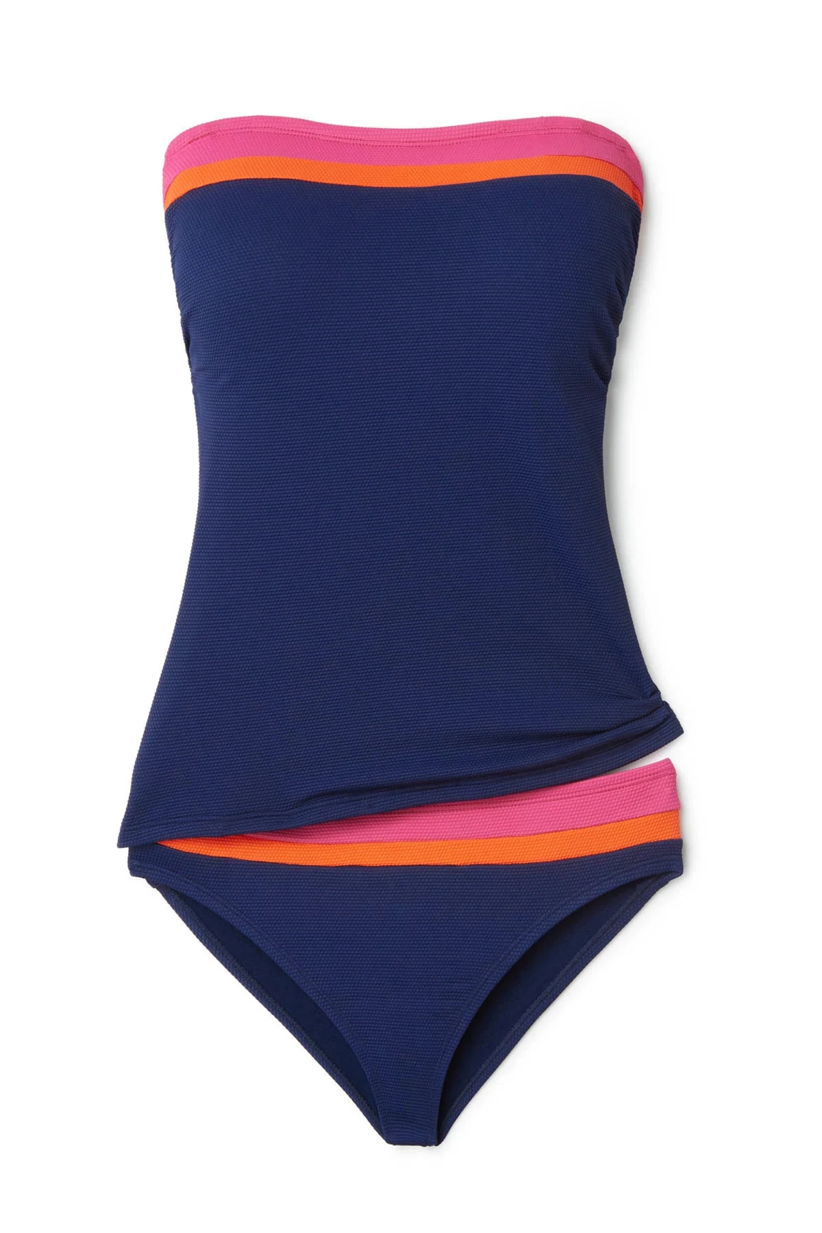 Tommy Bahama Colorblock Bandini Molded Bandeau Tankini Top 6 Tommy Bahama Colorblock Bandini Molded Bandeau Tankini Top - Image 4