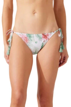 Tommy Bahama Breezy Botanical Tie Side Hipster Bikini Bottom