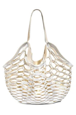 Fisherman Reversible Neoprene Tote -Shoreline Trendy SSB GOLD WHGP Bags Front2 87780