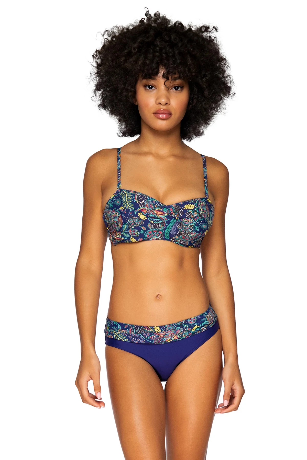 Iconic Twist Underwire Bandeau Bikini Top (E-G Cup) 3 Iconic Twist Underwire Bandeau Bikini Top (E-G Cup)